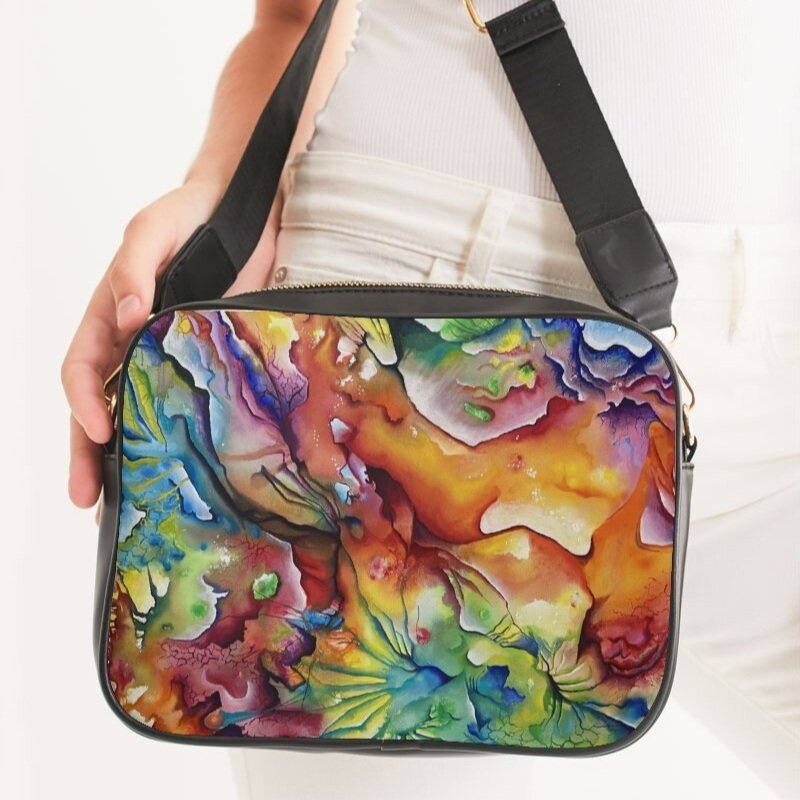 Space Dissolves Into Luminosity Crossbody Bag