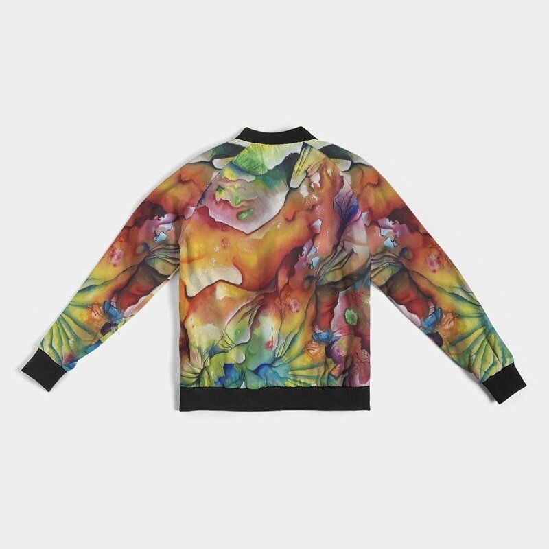 Space Dissolves Into Luminosity Women's Bomber Jacket