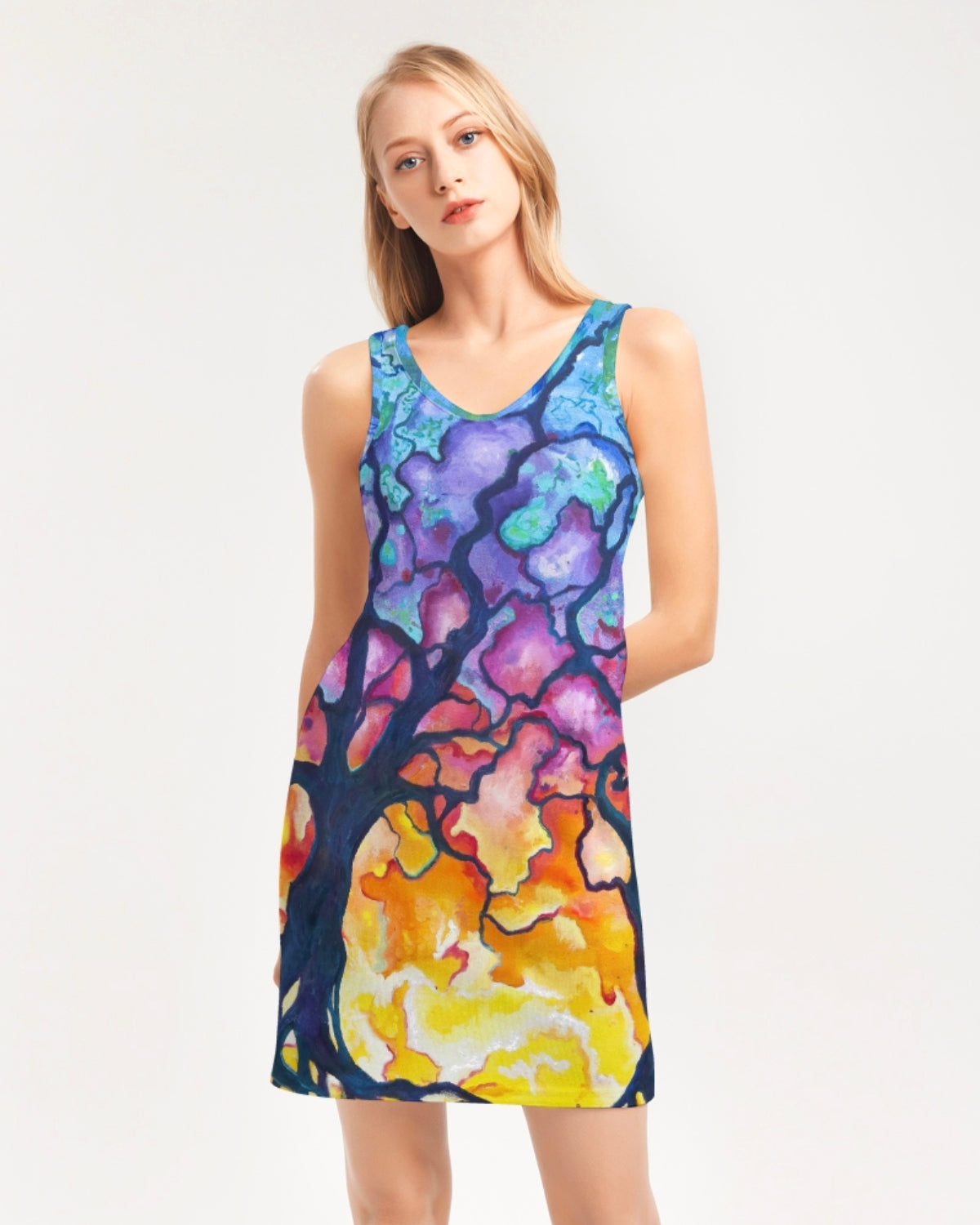Peace by Piece Rib Knit Dress