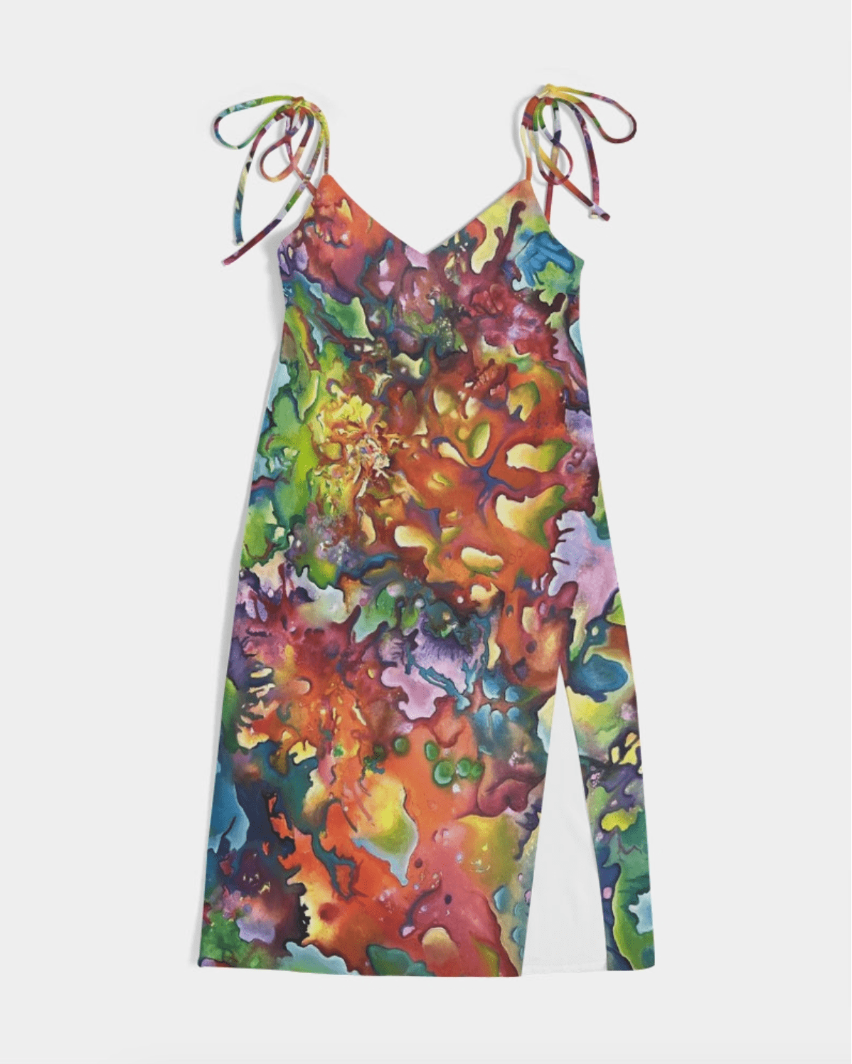 Journey of the Phoenix Women's Tie Strap Split Dress