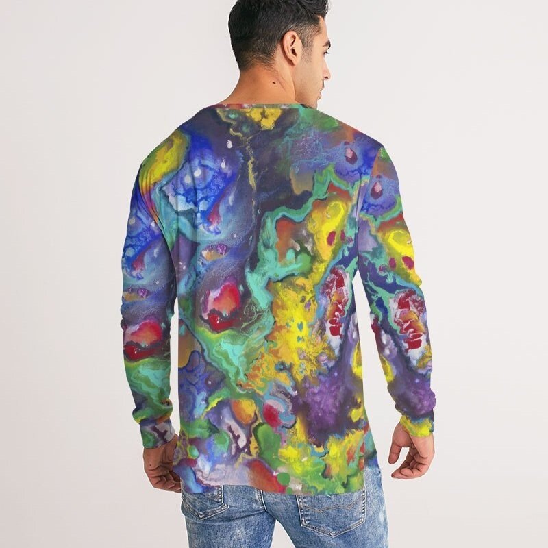 Luxuriating in Inspiration Men's Long Sleeve