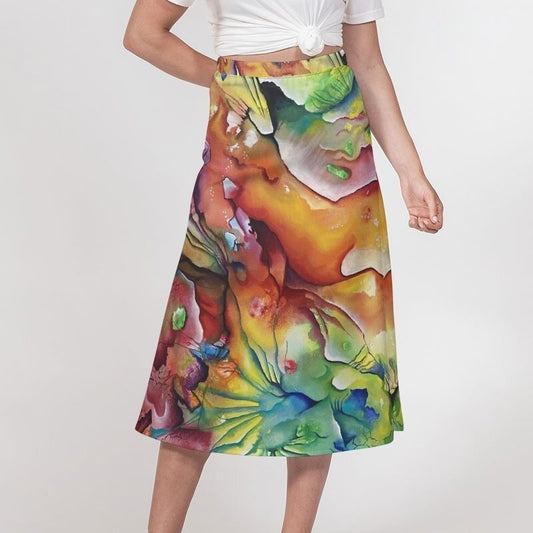 Space Dissolves Into Luminosity Skirt - Wholesale