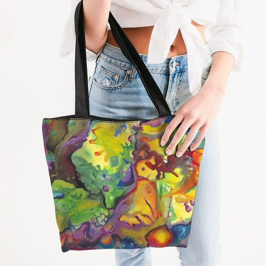 Wonderland Nostalgia Canvas Tote